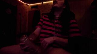 Frolicking with stroker