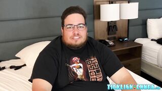 Lush gimp makes fun while perverted Matt kittles his assets and soles