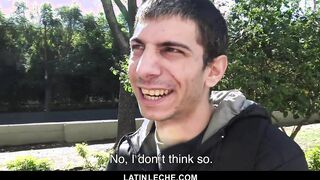 Uncircumcised Latino ravages A Gay-For-Pay teenage's Cherry backside