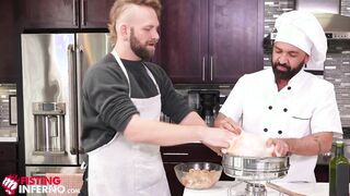 Turkey Wedged Check, Chef Plunged Check - Dominic Pacifico, Josh Mikael - FistingInferno