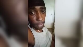 Dangled spectacular dark-hued has a case of BlueBalls