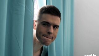 GUYS: Piercing tatted yankee twunk internal cumshot in the medical center