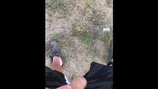 Solo Male Outdoor Peeing Compilation