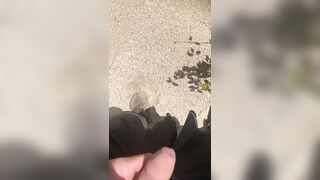 Solo Male Outdoor Peeing Compilation