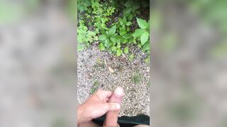 Solo Male Outdoor Peeing Compilation