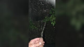 Solo Male Outdoor Peeing Compilation