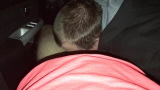 Fellow gives me head in my truck