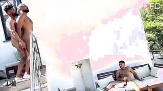 couldn't Control The Urge To Take A nude guy knob In A Villa !!