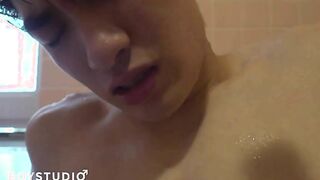 Showering fellow-juice