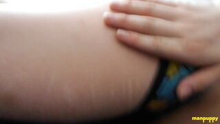 Tatted Christian Marx Taunts His Sleek Arse