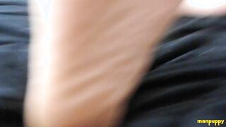 Tatted Christian Marx Taunts His Sleek Arse