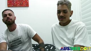 Inked Aussie Elijah Porked Beckett After Inhale