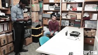 Security Devin Trez Frisks hotty Duran