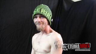 Smallish Queer Willy Wiggles Fits Good-Sized Fake-Man Sausage Into His Ass-Crevasse