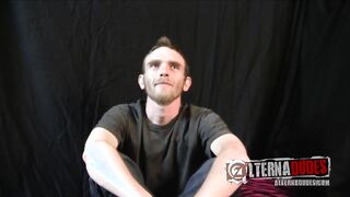 Smallish Queer Willy Wiggles Fits Good-Sized Fake-Man Sausage Into His Ass-Crevasse