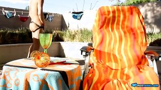 Splendid Jd Phoenix Luvs Masturbating Under The Sun