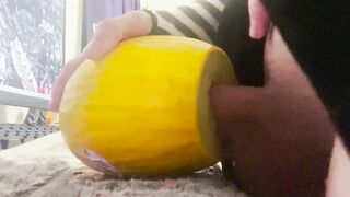 nice femboy tears up fruit