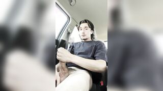 enormous boner teenie blows a load in camper