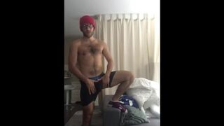 Superman Toying with his Super Trunk