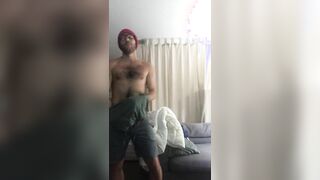 Superman Toying with his Super Trunk