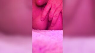 Just tugging my foreskin with a objective to spunk on my own rear entrance. I succeeded in that, it felt so good