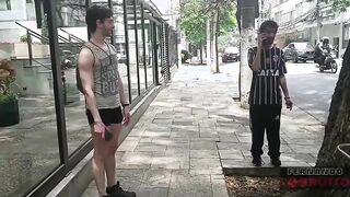 super-cute Inked man smashing His ally