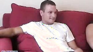 Gay-For-Pay man Deep Throated