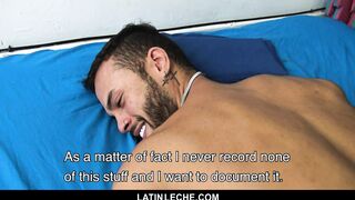 Fit Latino Pawed And Barebacked