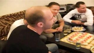 Cliff Colhaun In The Middle Of A fag group sex