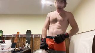 Taker POINT OF VIEW. Sneaking on the gym brutha pays off