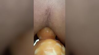 Knotting my faux chisel for the very first-ever time