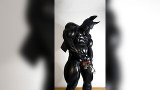 MUSCLE SUIT COSTUME FETISH OXBALLS SMITIZEN MASK