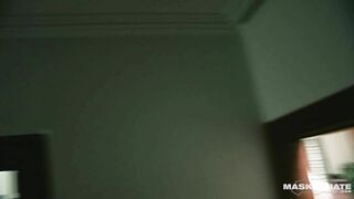 Solo Masculine Grizzly Stripper Carlos Blows His Stream