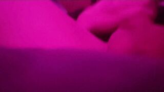 Lovely femboy wanks off until he spunks all over himself