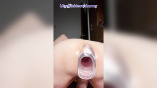 Instructing my widely opened culo