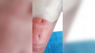 Fuckpole pumping part 1 of 2 (smallish, medium, mushroom head cillinder)