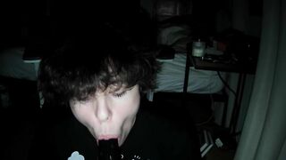 Scorching man deep throat's your GINORMOUS CUM-PUMP and gives you superb hook-up POINT OF LOOK + bellowing ASMR