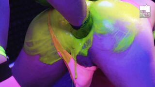 Axel Abysse Wedges His Fist And Beads Into Lawrence Knight