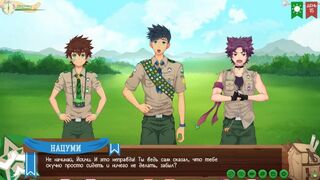 Game: Pals Camp path two, part 7 - In the woods with Taiga (russian voiceover)