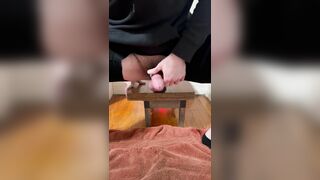 NOISY Yelling while milky butt gets porked with AMPLE 14” EBONY SAUSAGE fuck stick