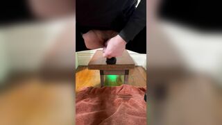 NOISY Yelling while milky butt gets porked with AMPLE 14” EBONY SAUSAGE fuck stick