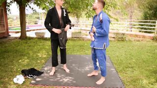 Homies getting off in the pool