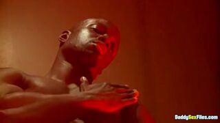 DaddysexFiles: Beefy Bryan Slater and Jay Ebony Celebrate On Each Others Pulsing Meat