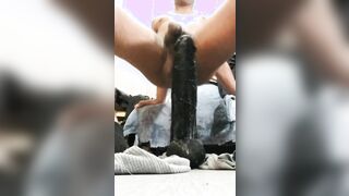 Wonderful fuckhole getting slimy and opened up