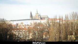 Model Twunk Fellow Cassian Wesley Gets Plowed & Creamed!