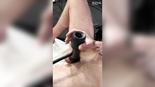 UNRELEASED: Total Movie of Fellow #24 Studying out my Fresh Vacuglide Wanking Machine from AutoblowAI