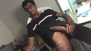 161 He was lounging down and nude, I couldn't hold it in and I spilled