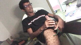 161 He was lounging down and nude, I couldn't hold it in and I spilled