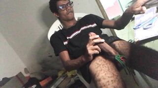 161 He was lounging down and nude, I couldn't hold it in and I spilled