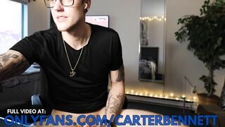 Egghead Milky Dude Jizzes On Face